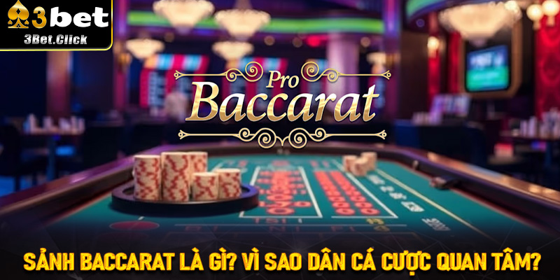 Sảnh Baccarat Là Gì? Vì Sao Dân Cá Cược Quan Tâm?